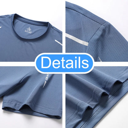 Men's Quick Dry Breathable Outdoor Sports T Shirt