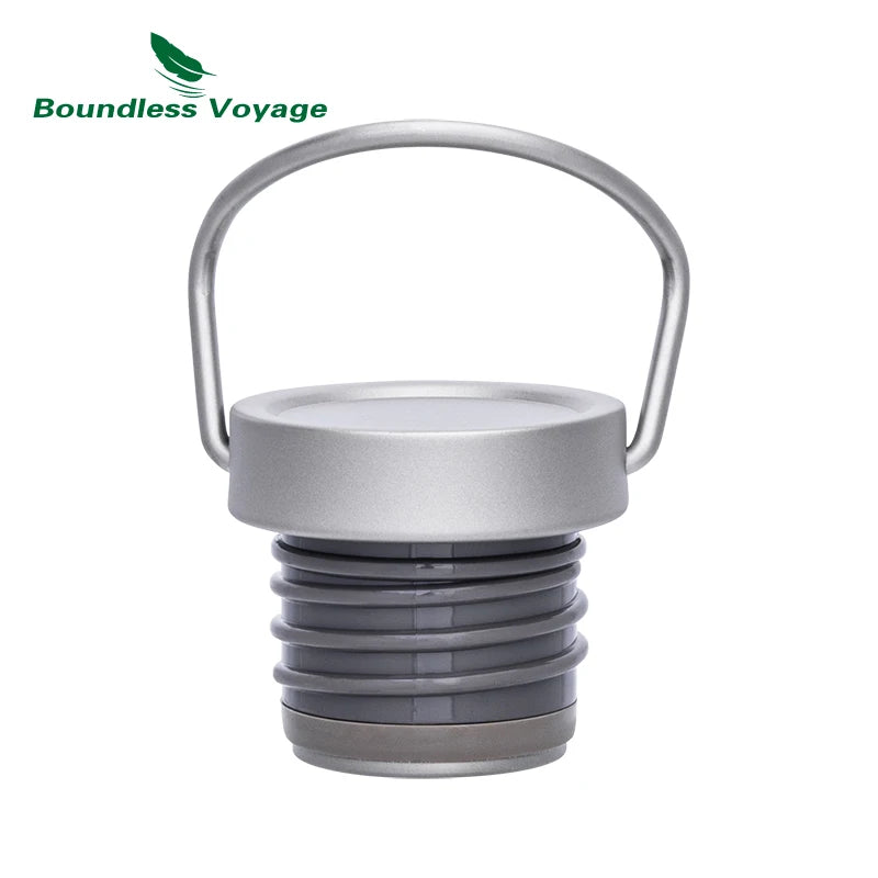 Boundless Voyage Wide Mouth Titanium Sports Water Bottle