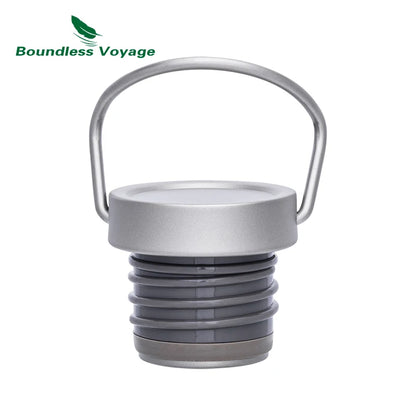 Boundless Voyage Wide Mouth Titanium Sports Water Bottle