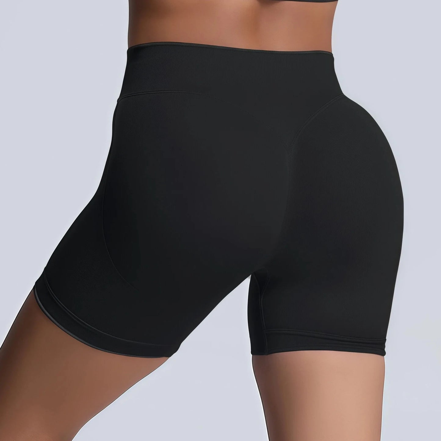 Women's Low Waist Scrunch Butt Biker Shorts