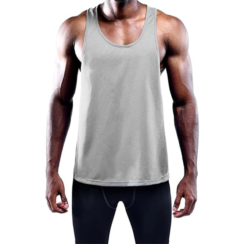 Men's Quick Dry Running Workout Tank Top