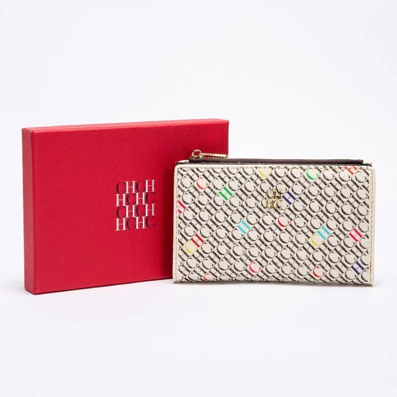 Women’s Cartoon Print Compact Wallet Lightweight Purse