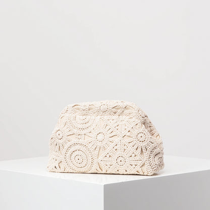 Floral Boho Clutch Bag for Women Summer Beach Travel Purses