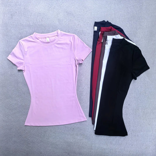 Women's Seamless Slim Fit Yoga Crop Top