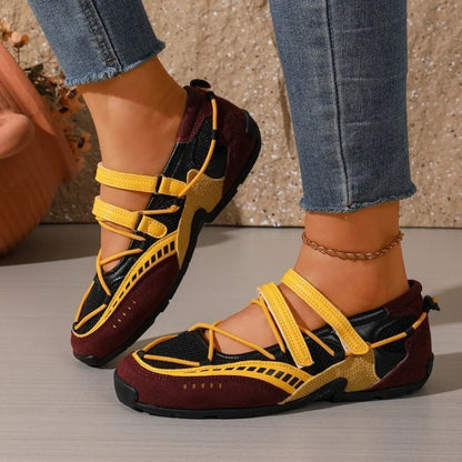Women's Breathable Non Slip Mary Jane Sneakers