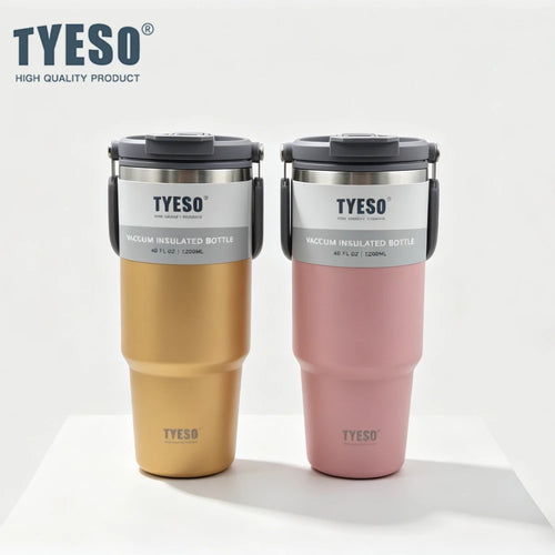 Tyeso 1200ml Stainless Steel Insulated Travel Tumbler