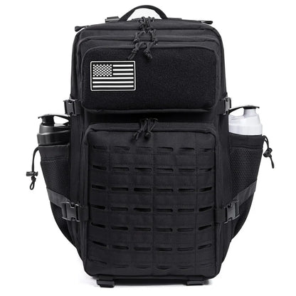45L MOLLE Tactical Hiking Backpack with Bottle Holder