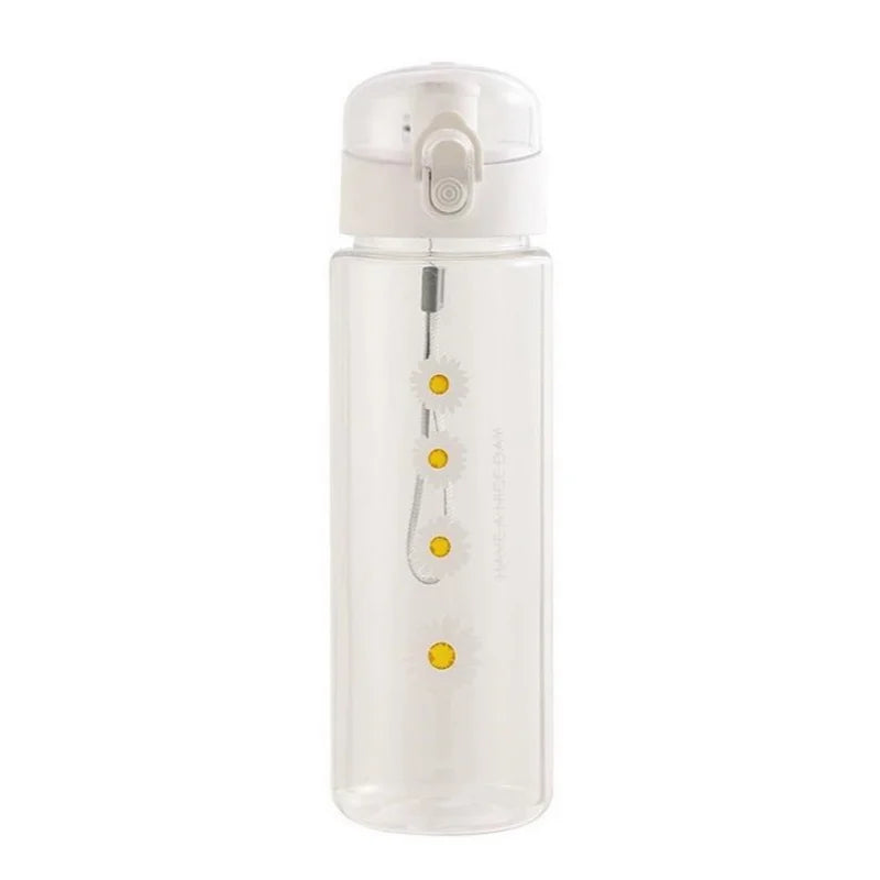 780ml Daisy Flower Leak Proof Sports Water Bottle