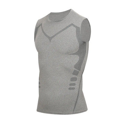 Men's Quick Dry Compression Workout T Shirt