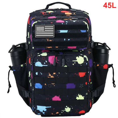 45L Waterproof Tactical Hiking and Travel Backpack