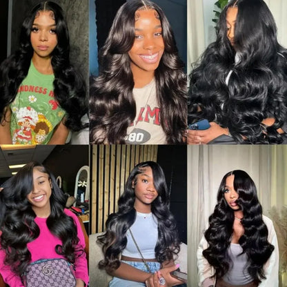 Women's Brazilian Body Wave HD Lace Front Human Hair Wig