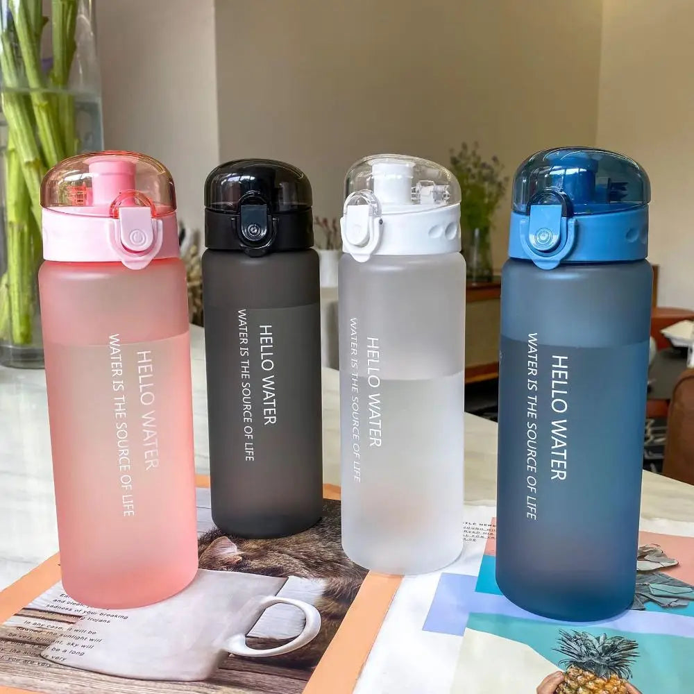 780ml Leak Proof Transparent Sports Water Bottle