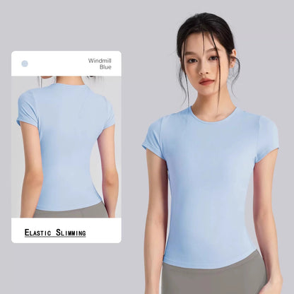 Women's Quick Dry Running Fitness T Shirt