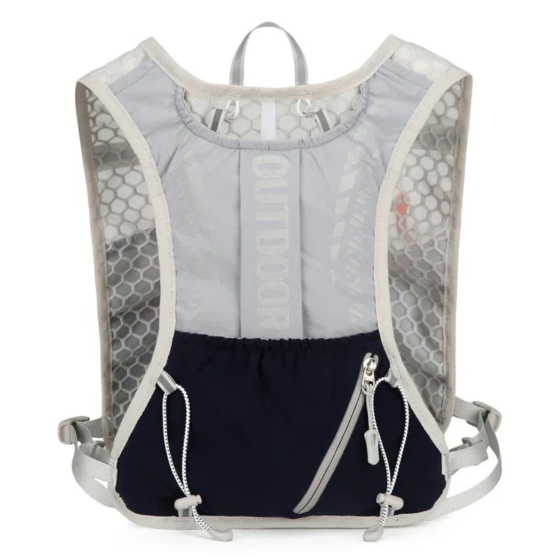 Reflective Running and Cycling Hydration Vest Backpack