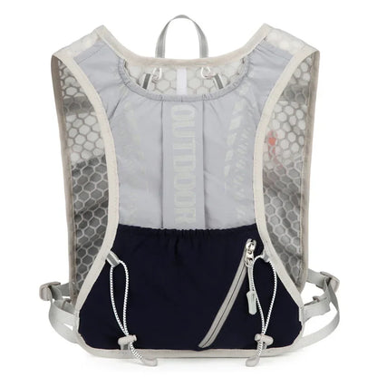 Reflective Running and Cycling Hydration Vest Backpack