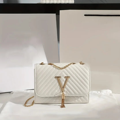 Embroidered Sequin Tassel Crossbody Clutch Bag for Women
