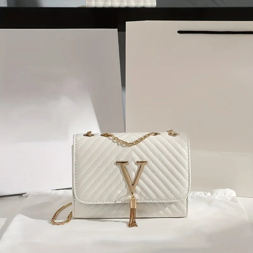 Embroidered Sequin Tassel Crossbody Clutch Bag for Women
