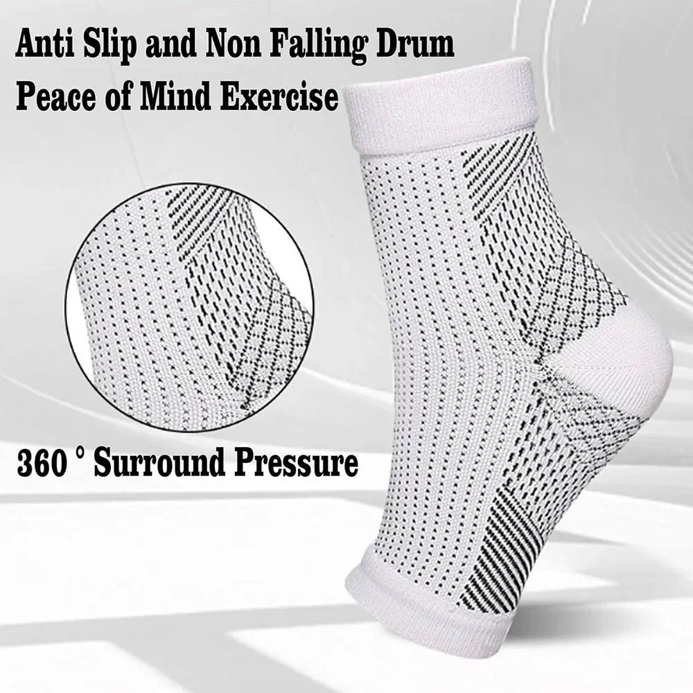 1 Pair Compression Ankle Support Socks