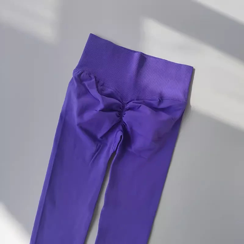 Women's High Waist Seamless Butt Lift Yoga Leggings