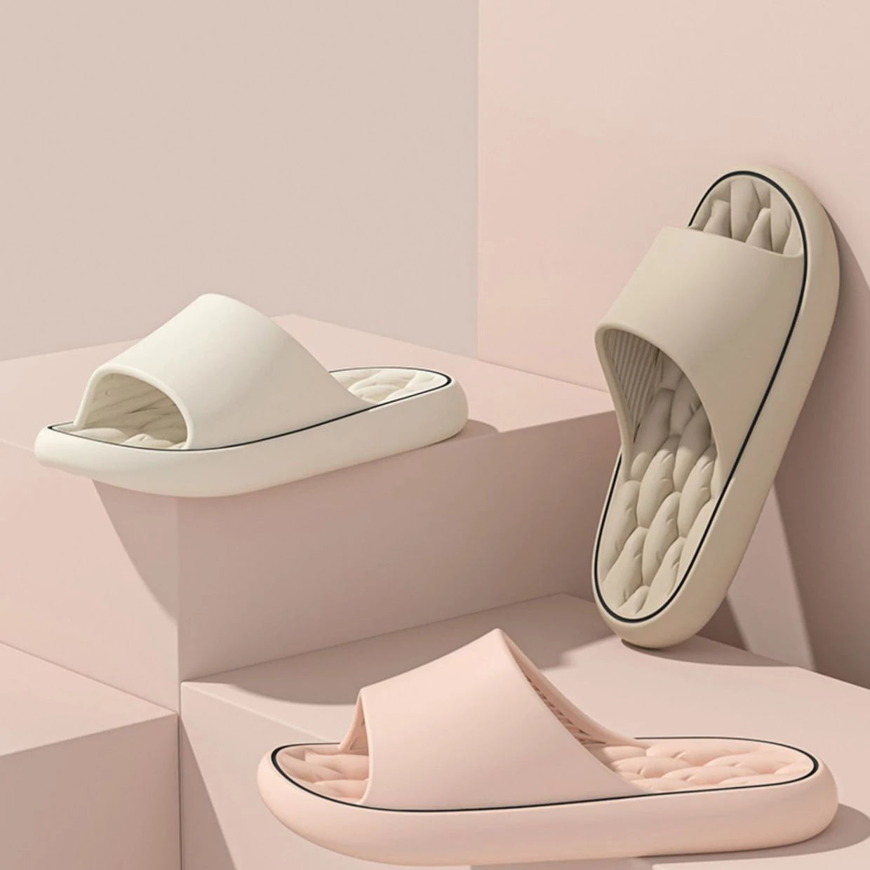 Unisex Lightweight Soft EVA Indoor Slide Slippers