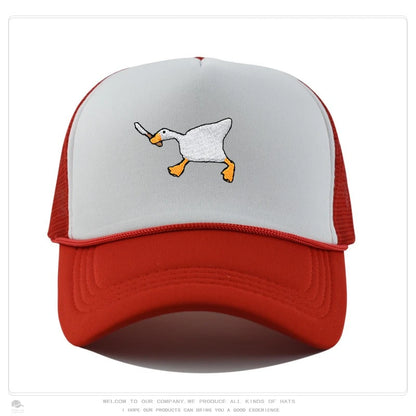 Unisex Embroidered Goose Baseball Cap