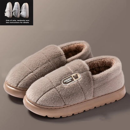 Warm Plush Winter Slippers for Men & Women Size 50–51