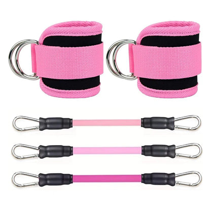 Ankle Strap Resistance Band Set for Fitness Training