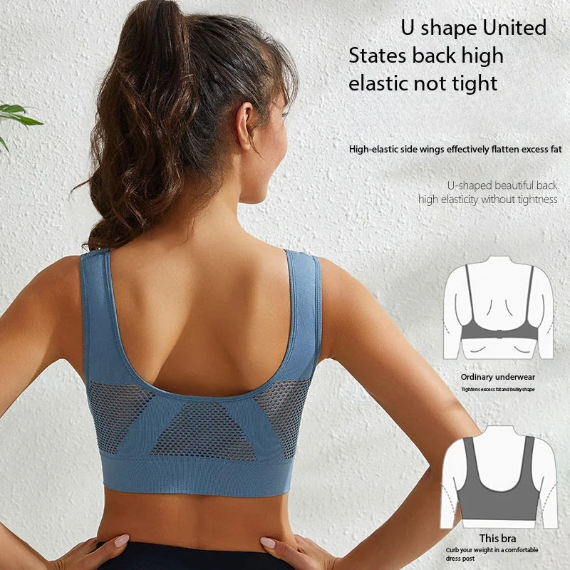 Women's High Support Backless Sports Bra