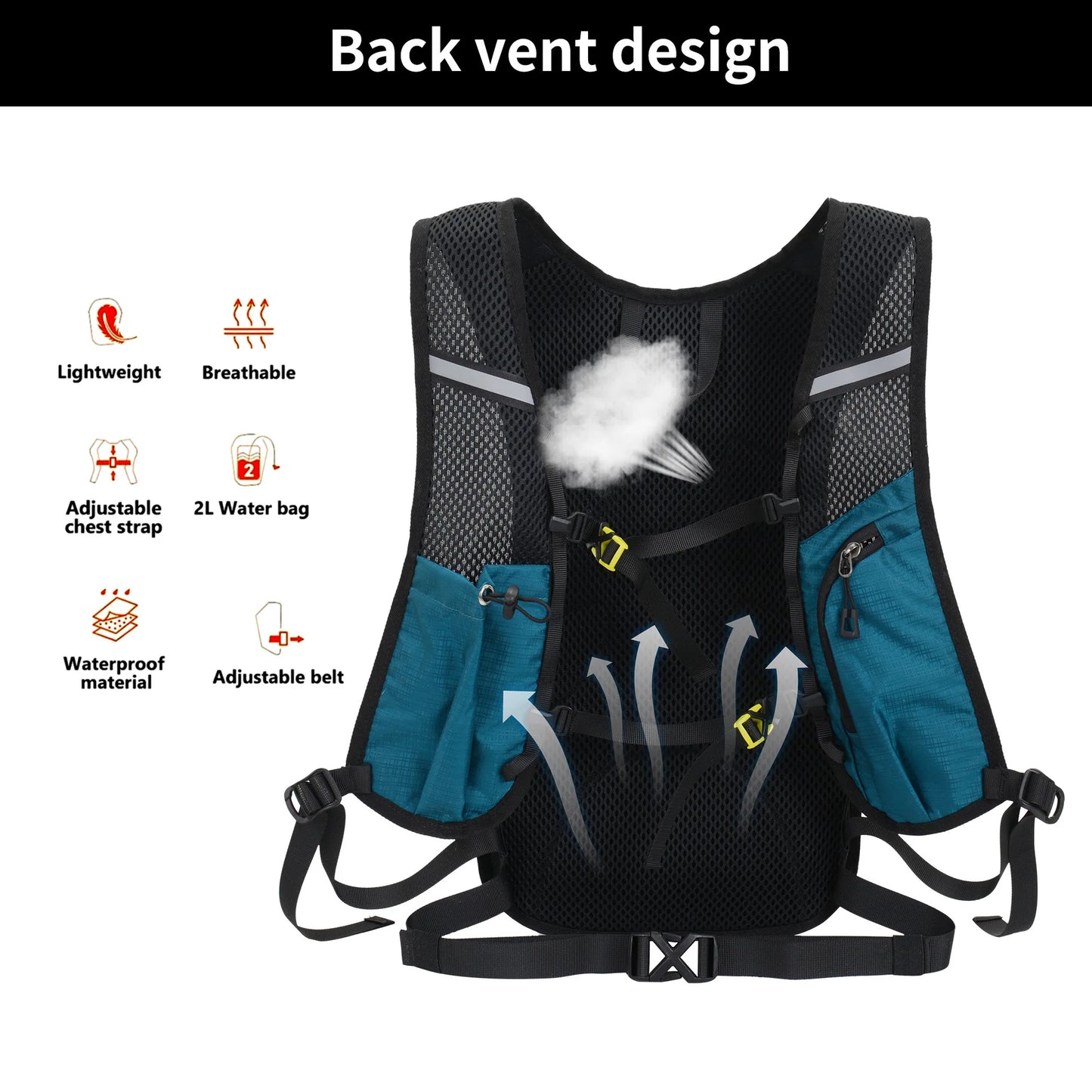 Ultralight Waterproof Nylon Hiking and Travel Backpack