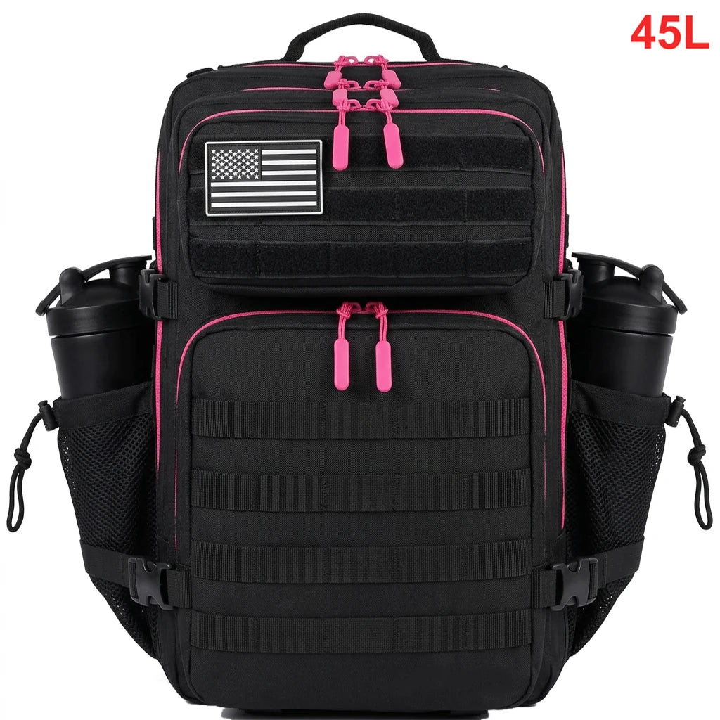 45L Waterproof Tactical Hiking and Travel Backpack