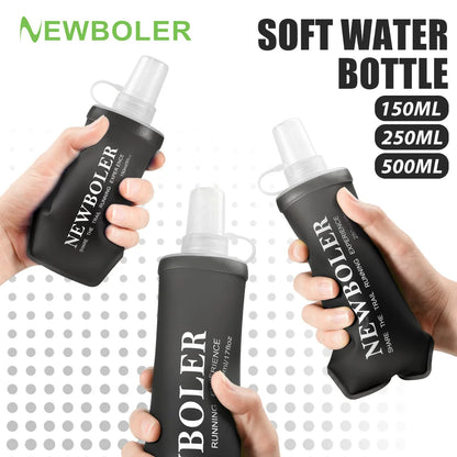 150ml to 500ml TPU Collapsible Soft Flask Water Bottle