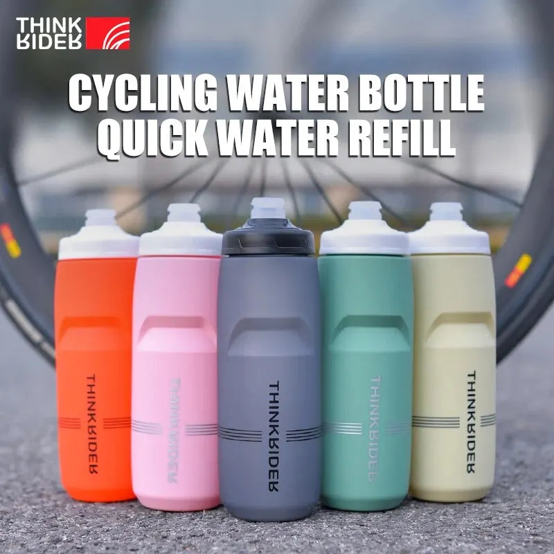 ThinkRider 620ml or 750ml Portable Cycling Water Bottle