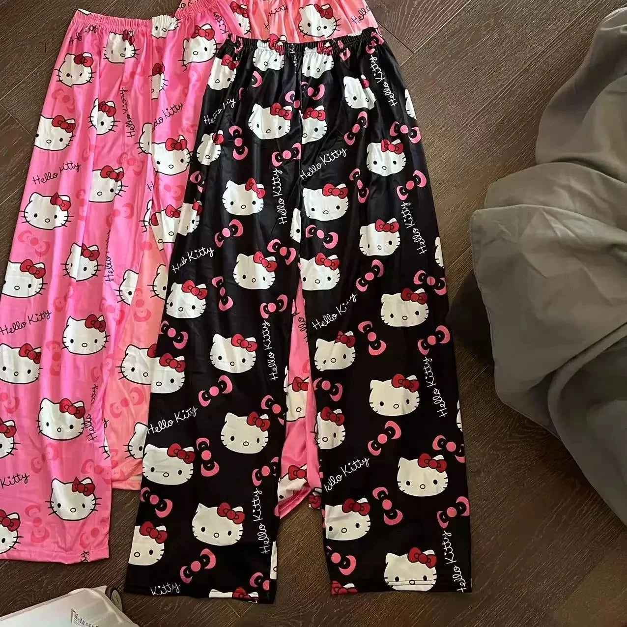 Hello Kitty Y2K 3D Anime Pajama Pants