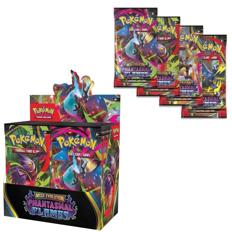360 Piece Pokémon Mega Evolution Phantasmal Flames Trading Card Set