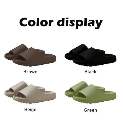 Unisex Thick Sole EVA Cloud Slide Sandals