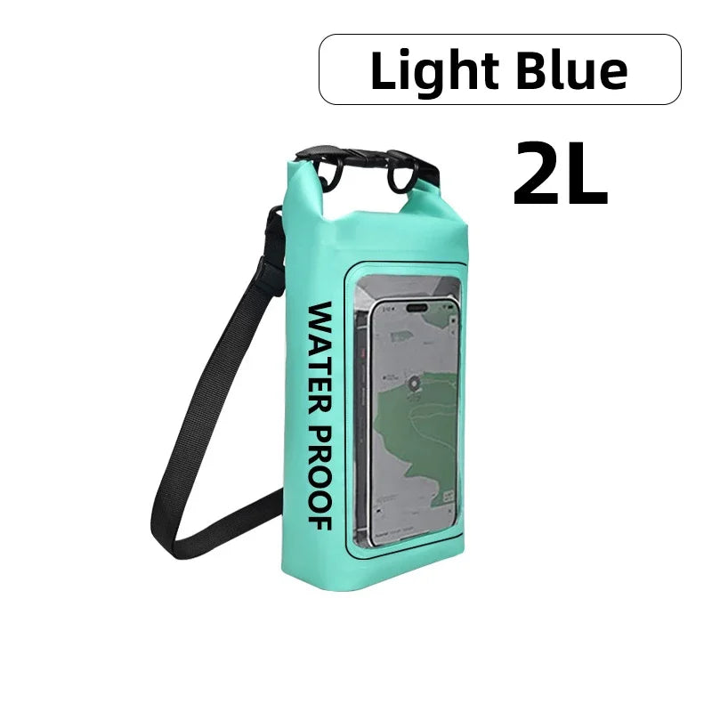 2L or 5L Waterproof Touch Screen Dry Bag