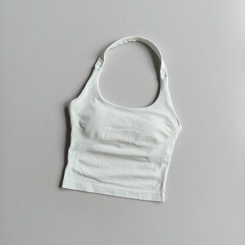 Women's Halter High Support Yoga Sports Bra