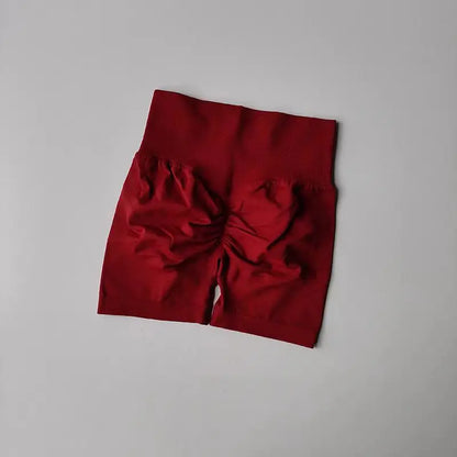 Women's High Waist Breathable Butt Lift Yoga Shorts