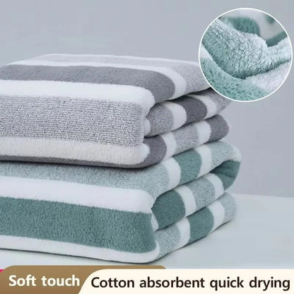 Ultra Soft Quick Dry Bath Towel Highly Absorbent Non Shedding for Home & Beach