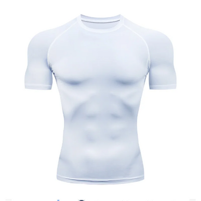 Men's Quick Dry Compression Workout T Shirt