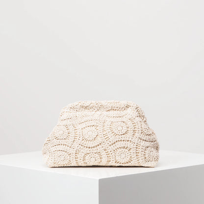 Floral Boho Clutch Bag for Women Summer Beach Travel Purses