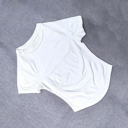 Women's Lightweight Short Sleeve Yoga Crop Top