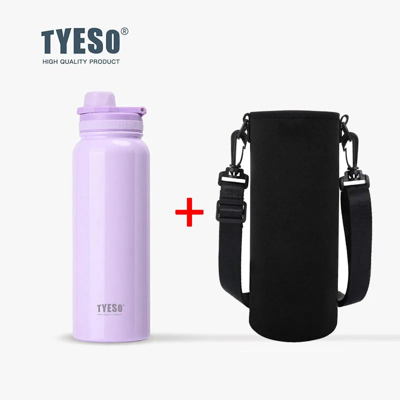 TYESO Stainless Steel Insulated Travel Thermos Bottle