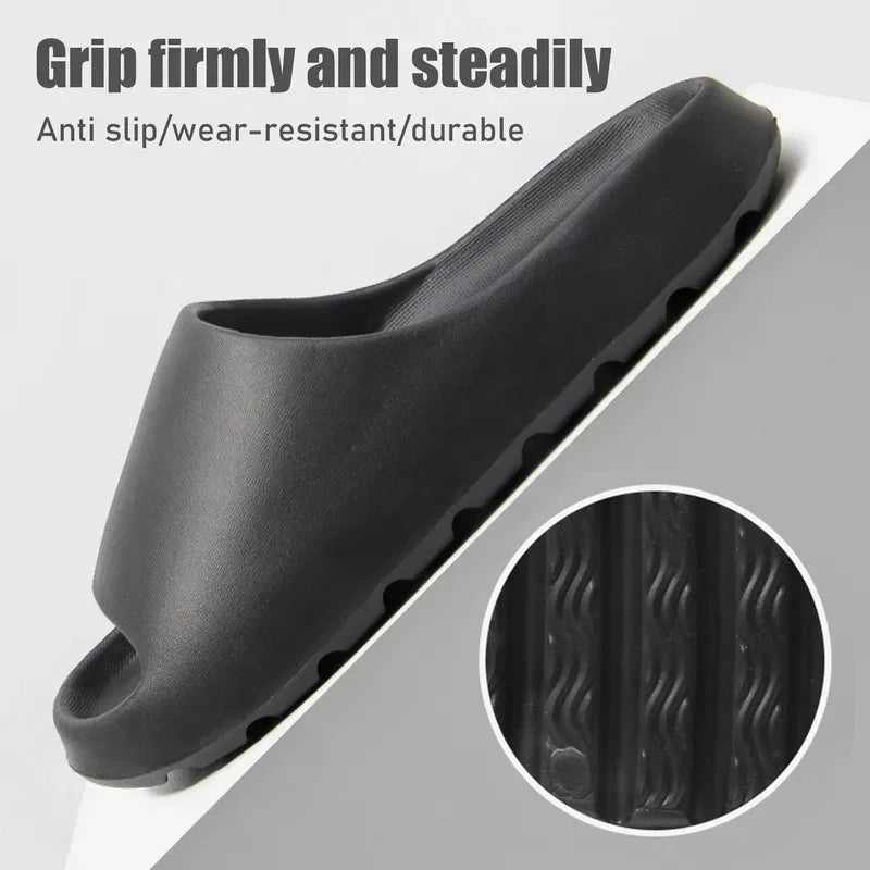 Unisex Thick Sole EVA Cloud Slide Sandals