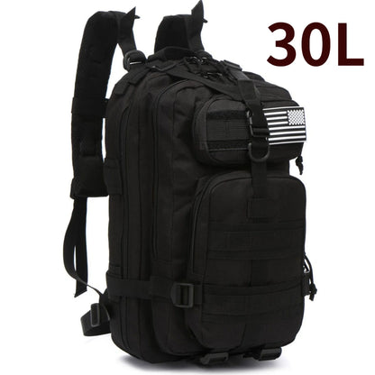 30L or 50L Waterproof Tactical Hiking Backpack