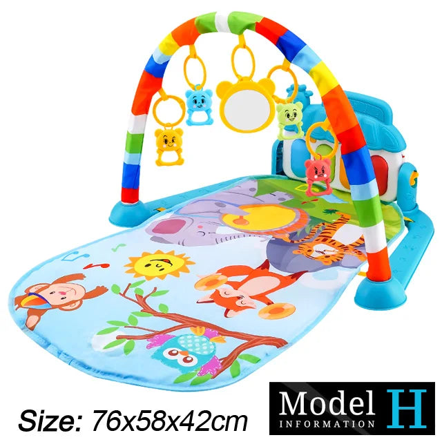 Baby Musical Piano Activity Gym Play Mat