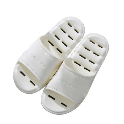 Unisex EVA Non Slip Quick Dry Shower Slippers for Home & Bathroom