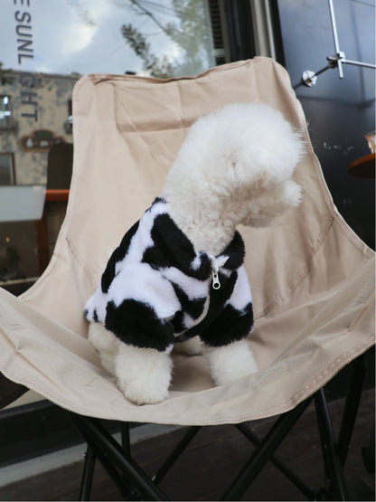 Warm Thick Fur Coat for Small & Medium Dogs & Cats Winter Pet Clothing
