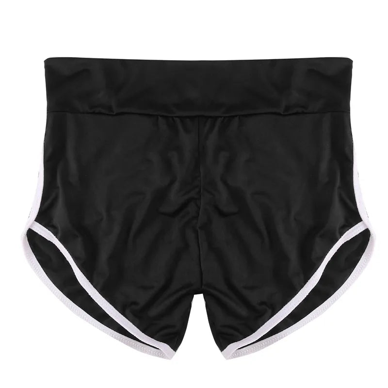 Women's Low Waist Stretchy Yoga Gym Shorts