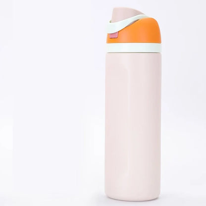 480ml or 710ml 304 Stainless Steel One Touch Thermos Bottle